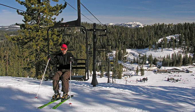 YT-BadgerPassSkiArea_KennyKarst_680 Chair lifts at Yosemite Ski & Snowboard Area (formerly Badger Pass.) Photo by Kenny Karst courtesy of Yosemite/Mariposa County