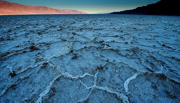 Death-Valley-Badwater-Basin-Sunrise_Dollar_680 Sunrise on Badwater Basin in Death Valley National Park