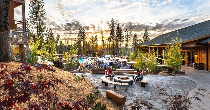 RushCreek-Sept-firepit_KimCarroll_courtesy_FB1200 Sunset s'mores by the fire pit at Rush Creek Lodge in September