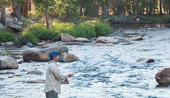 fly-fishing-tuolumne-river_GrantOrdelheide_680 Fly Fishing on the Tuolumne River. Photo by Grant Ordelheide