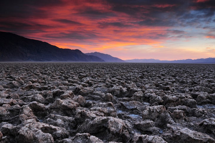 Death-Valley-Devils-Golf-Course_TamMichelHersen_800 Michel Hersen - Sunset on Devil's Golf Course, Death Valley National Park