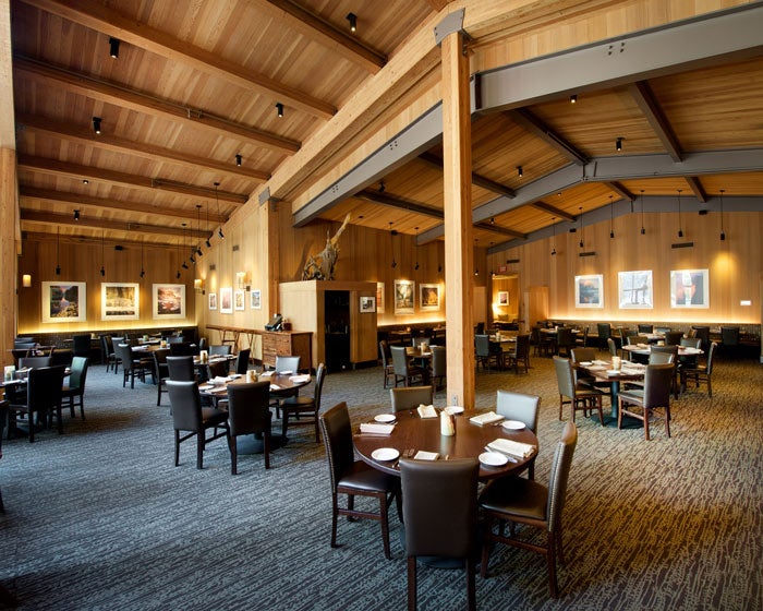 Aramark-YOValleyLodge-MountainRoomRestaurant_YosemiteHospitality_700 The Mountain Room restaurant at Yosemite Valley Lodge