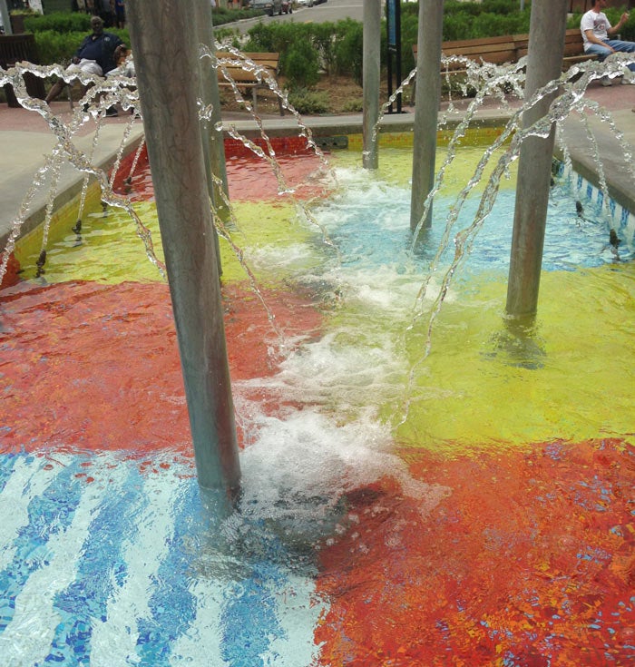 Oxnard-RiverParkCollectionFountain_FlickrJoyHolland_700v Artistic Water Fountain at Riverpark Collection in Oxnard, Calif.