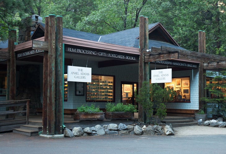 Ansel Adams Gallery in Yosemite Valley