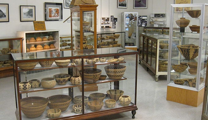 easterncaliforniamuseum-basket-room_courtesymuseum_680 400 Owens Valley Paiute and Panamint Shoshone baskets are on display at the Eastern California Museum. Courtesy photo