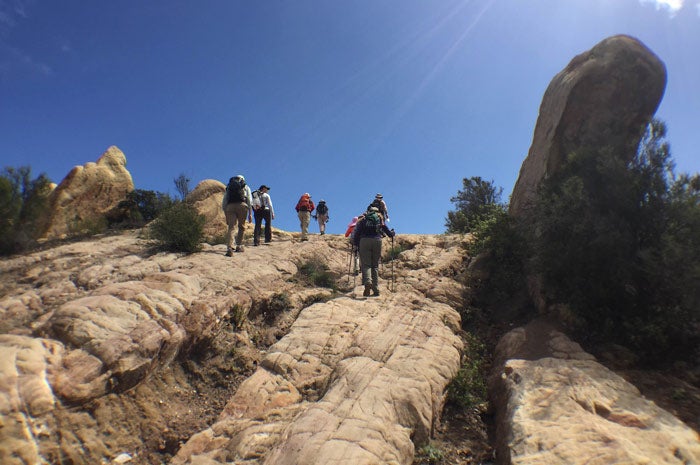 MalibuCreekStatePark-BackboneTrail_NPSPD_700 Backbone Trail in Malibu Creek State Park, Calif.