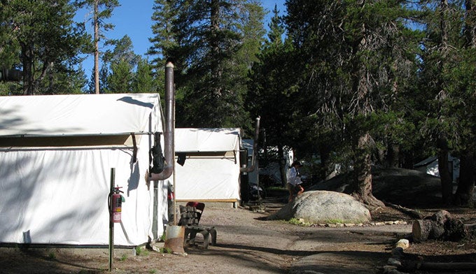 YT-White-Wolf-Lodge_FlickrAgathe_680 Tent cabins at White Wolf Lodge in Yosemite. Photo by Agathe via Flickr