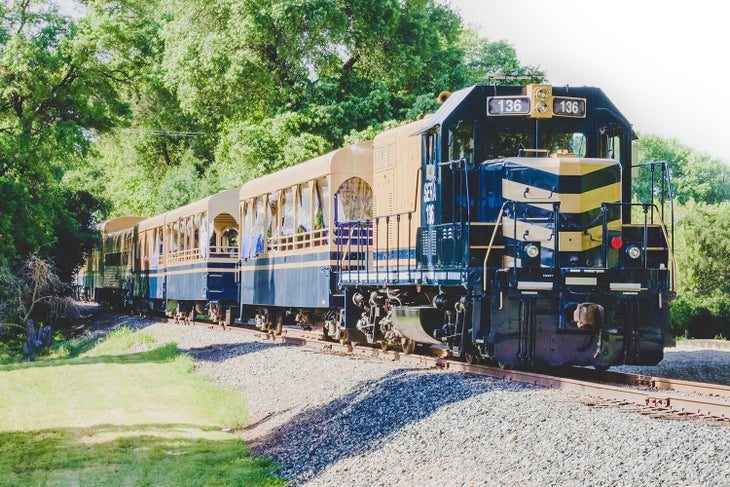 Ride the Sacramento River Fox Train