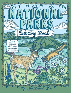 TheNationalParksColoringBook_Amazon_300 The National Parks Coloring Book by Jen Racine