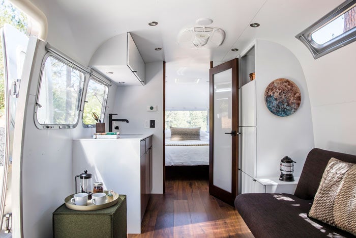 AutoCampYO-H9I9767_ThomasJStory_courtesy_700 AutoCamp Yosemite Airstream Interior near Mariposa