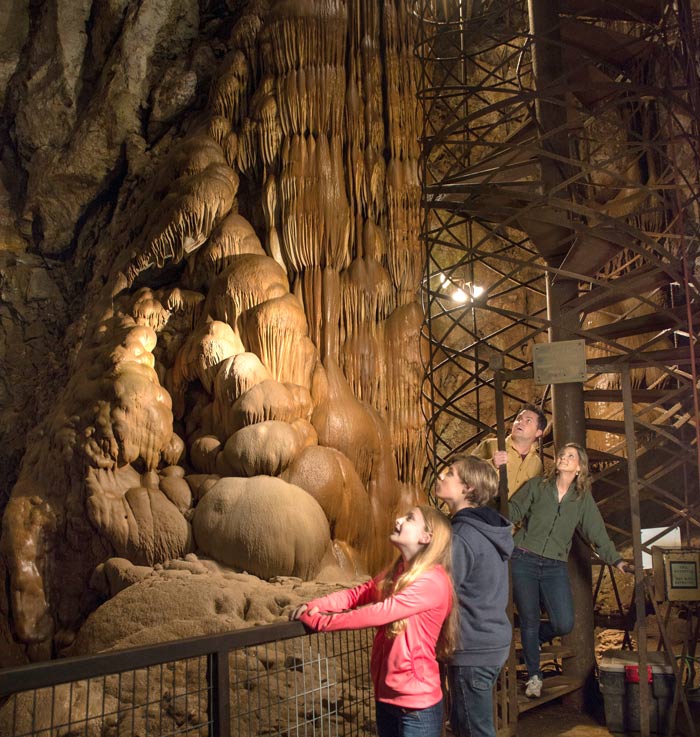 Calaveras-MoaningCavern-walk-tour_MenkaBelgal_courtesy_700v Walking tour at Moaning Caverns Adventure Park in Calaveras County