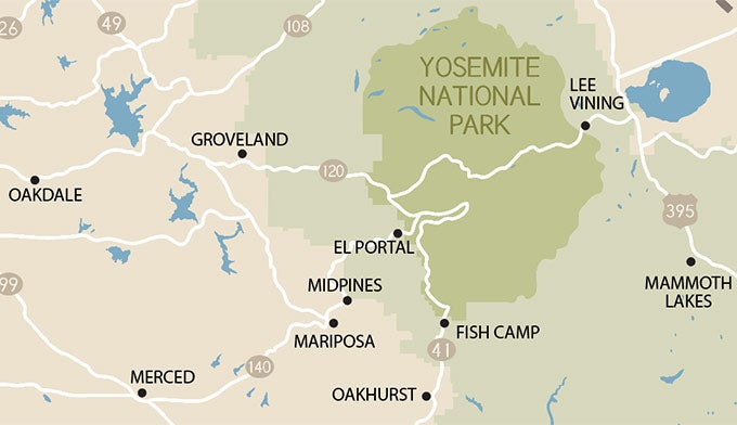 YO-gateway-towns-map-2_680 Map of gateway towns to Yosemite National Park