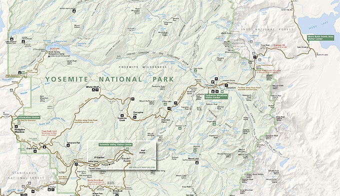 Yosemite Topographic Map Art Yosemite National Park Map Print Yosemite  Yosemite Topographic Map Art Yosemite National Park Map Print Yosemite