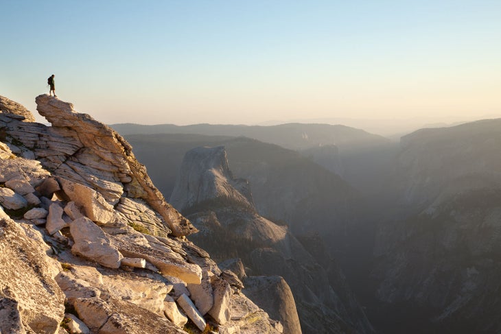 Clouds Rest summit in Yosemite National Park